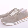 ACO CLAIRE 18 Damen Sneaker Nubukleder Wechselfußbett grün S13  1207/9976