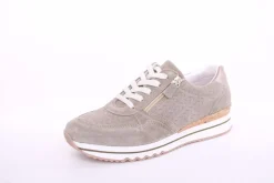 ACO CLAIRE 18 Damen Sneaker Nubukleder Wechselfußbett grün S13  1207/9976