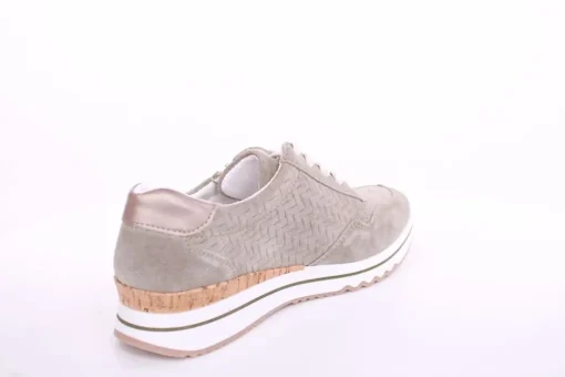 ACO CLAIRE 18 Damen Sneaker Nubukleder Wechselfußbett grün S13  1207/9976