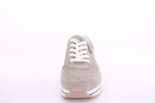 ACO CLAIRE 18 Damen Sneaker Nubukleder Wechselfußbett grün S13  1207/9976