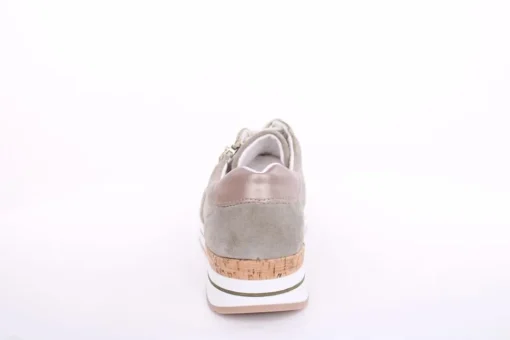 ACO CLAIRE 18 Damen Sneaker Nubukleder Wechselfußbett grün S13  1207/9976