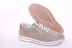 ACO CLAIRE 18 Damen Sneaker Nubukleder Wechselfußbett grün S13  1207/9976
