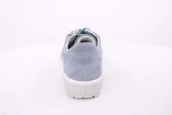 ACO Damen Halbschuh Rauleder H- Weite Wechselfußbett grau blau S14 1368/1312