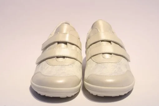 ACO Halbschuh Klettverschluss NANI weiß 204/8489