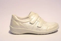 ACO Halbschuh Klettverschluss NANI weiß 204/8489