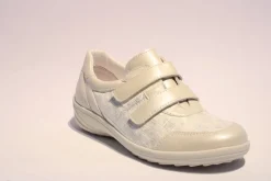 ACO Halbschuh Klettverschluss NANI weiß 204/8489
