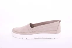 ACO TILDA 06 Damen Slipper Leder weiß, grau  S13 1295/10916