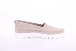 ACO TILDA 06 Damen Slipper Leder weiß, grau  S13 1295/10916