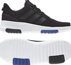 adidas DB1300 CF RACER T K Kinder Sportschuh schwarz