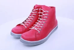Andrea Conti Sneaker Leder High Reißverschluss 341500
