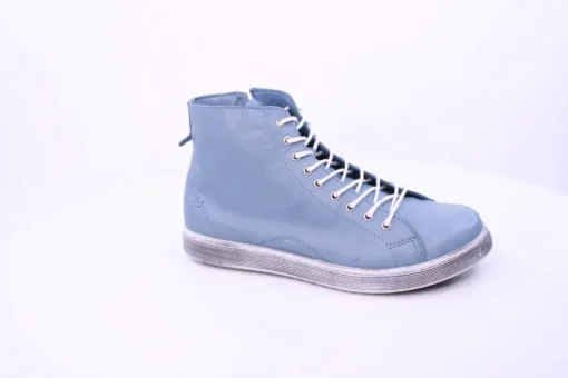 Andrea Conti Sneaker Leder High Reißverschluss 341500