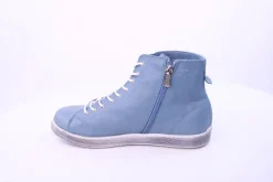 Andrea Conti Sneaker Leder High Reißverschluss 341500