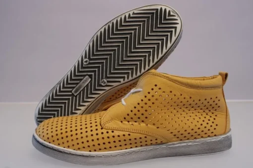 Andrea Conti Sneaker ocker Leder 0343425116