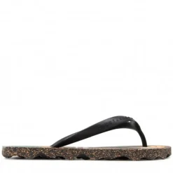 ASPORTUGUESAS Zehentrenner FlipFlop schwarz Papagei  P018116005