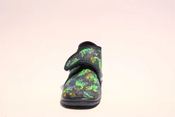 Beck Hausschuh Jungen  Dinosaurier blau 3041/05
