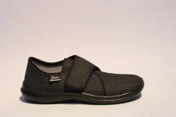 Beck Hausschuh Jungen Klettverschluss schwarz 550/02
