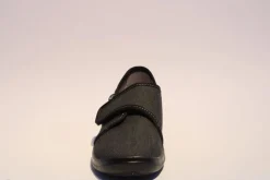 Beck Hausschuh Jungen Klettverschluss schwarz 550/02