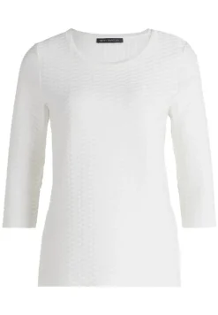Betty Barclay Basic 3/4 Arm Shirt BLAU / SCHWARZ / WEIß 21582794