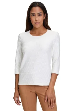 Betty Barclay Basic 3/4 Arm Shirt BLAU / SCHWARZ / WEIß 21582794