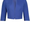 Betty Barclay Blazer 3/4 Arm Stehkragen adria blau S 13 42251856