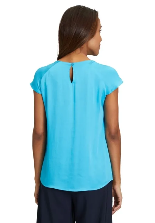 Betty Barclay Blusentop Rundhals blau S14 86612409