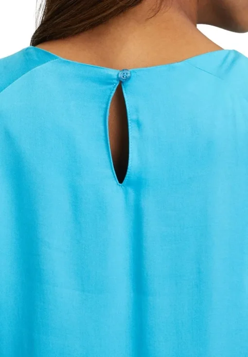 Betty Barclay Blusentop Rundhals blau S14 86612409