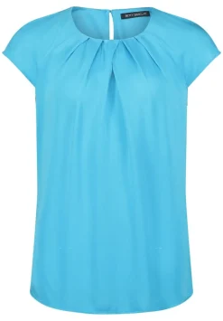 Betty Barclay Blusentop Rundhals blau S14 86612409