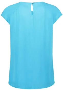 Betty Barclay Blusentop Rundhals blau S14 86612409
