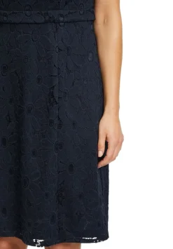 Betty Barclay Etuikleid Spitze blau floral S13 13481874