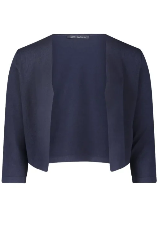 Betty Barclay Feinstrick- Bolero 3/4 Arm Verschlusslos rose, blau S14 50781036