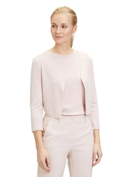 Betty Barclay Feinstrick- Bolero 3/4 Arm Verschlusslos rose, blau S14 50781036
