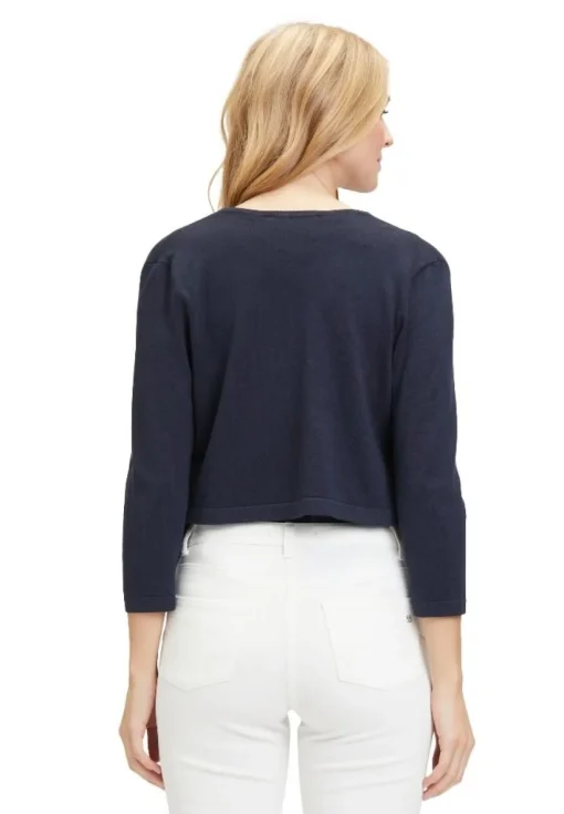 Betty Barclay Feinstrick- Bolero 3/4 Arm Verschlusslos rose, blau S14 50781036