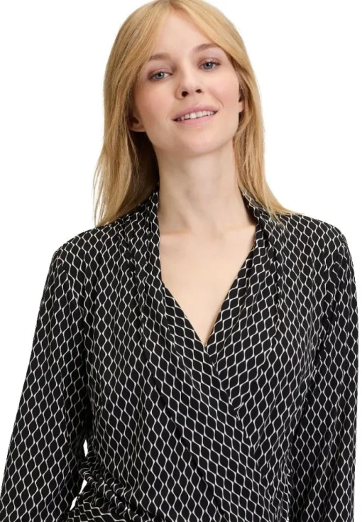 Betty Barclay gemusterter Jumpsuit SCHWARZ/BEIGE 68202742