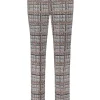 Betty Barclay Karo-Hose 7/8 Länge grau/beige 60492878
