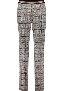 Betty Barclay Karo-Hose 7/8 Länge grau/beige 60492878