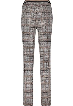Betty Barclay Karo-Hose 7/8 Länge grau/beige 60492878