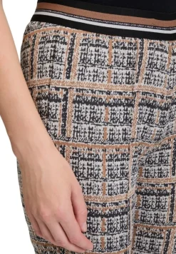 Betty Barclay Karo-Hose 7/8 Länge grau/beige 60492878