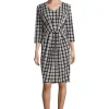 Betty Barclay Kleid 3/4 blau weiß S11 10081250
