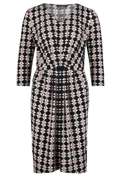 Betty Barclay Kleid 3/4 blau weiß S11 10081250