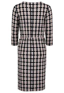 Betty Barclay Kleid 3/4 blau weiß S11 10081250