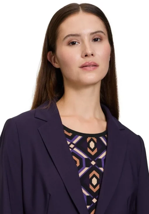 Betty Barclay Kurzblaser Reverskragen DUNKELVIOLETT 44341080