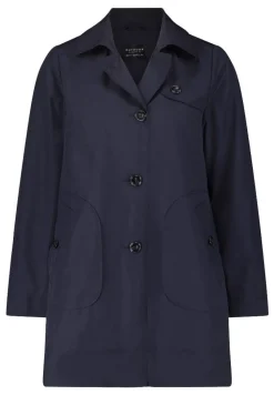 Betty Barclay Kurzmantel Reverskragen aufgesetzte Taschen beige, blau S14 76152036
