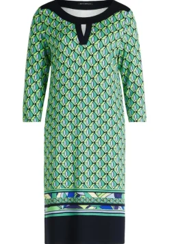 Betty Barclay Shirtkleid 3/4 Arm U- Boot Ausschnitt grün S14 15342531
