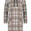 Betty Barclay Shirtkleid Stehkragen aufgesetzte Taschen grau S22  12321134