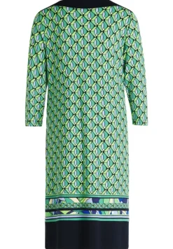 Betty Barclay Shirtkleid 3/4 Arm U- Boot Ausschnitt grün S14 15342531