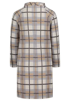 Betty Barclay Shirtkleid Stehkragen aufgesetzte Taschen grau S22  12321134