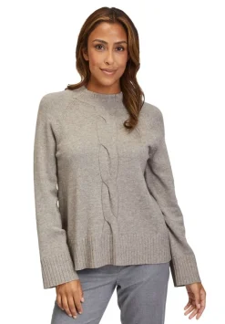 Betty Barclay Strickpullover Stehkragen Zopfmuster S23 59881026
