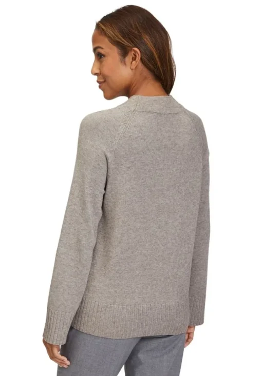 Betty Barclay Strickpullover Stehkragen Zopfmuster S23 59881026