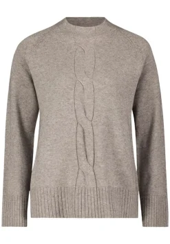 Betty Barclay Strickpullover Stehkragen Zopfmuster S23 59881026