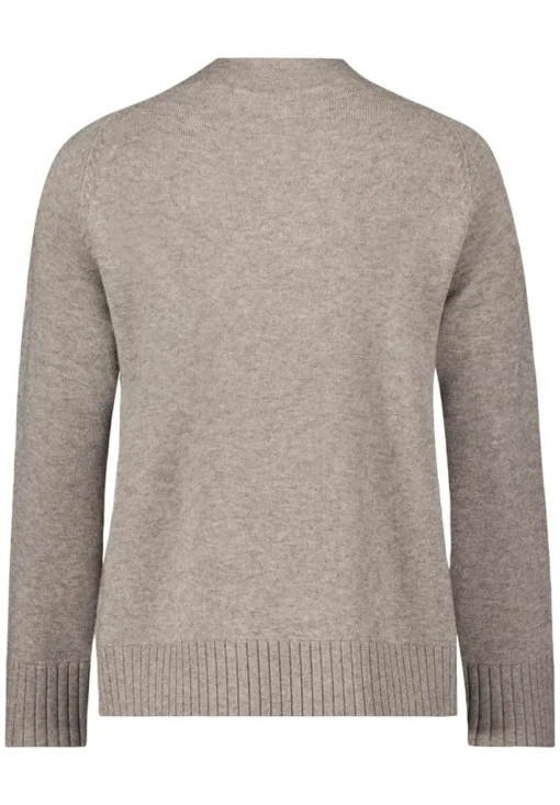 Betty Barclay Strickpullover Stehkragen Zopfmuster S23 59881026